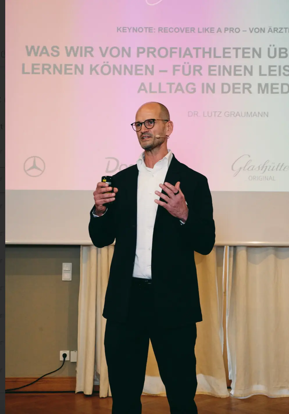 Lutz Graumann auf der PMC Conference