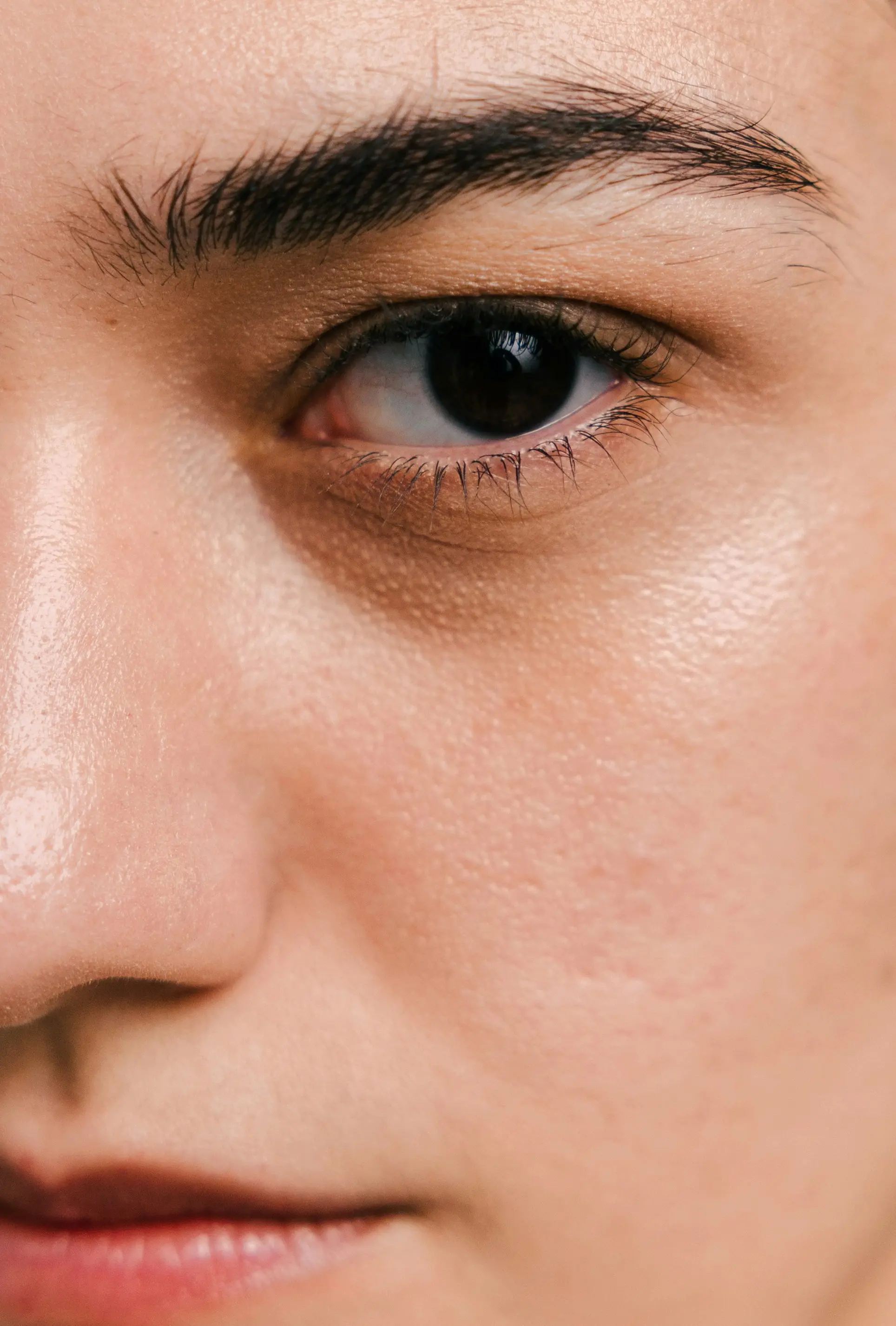Nahaufnahme Gesicht Ferritin Face