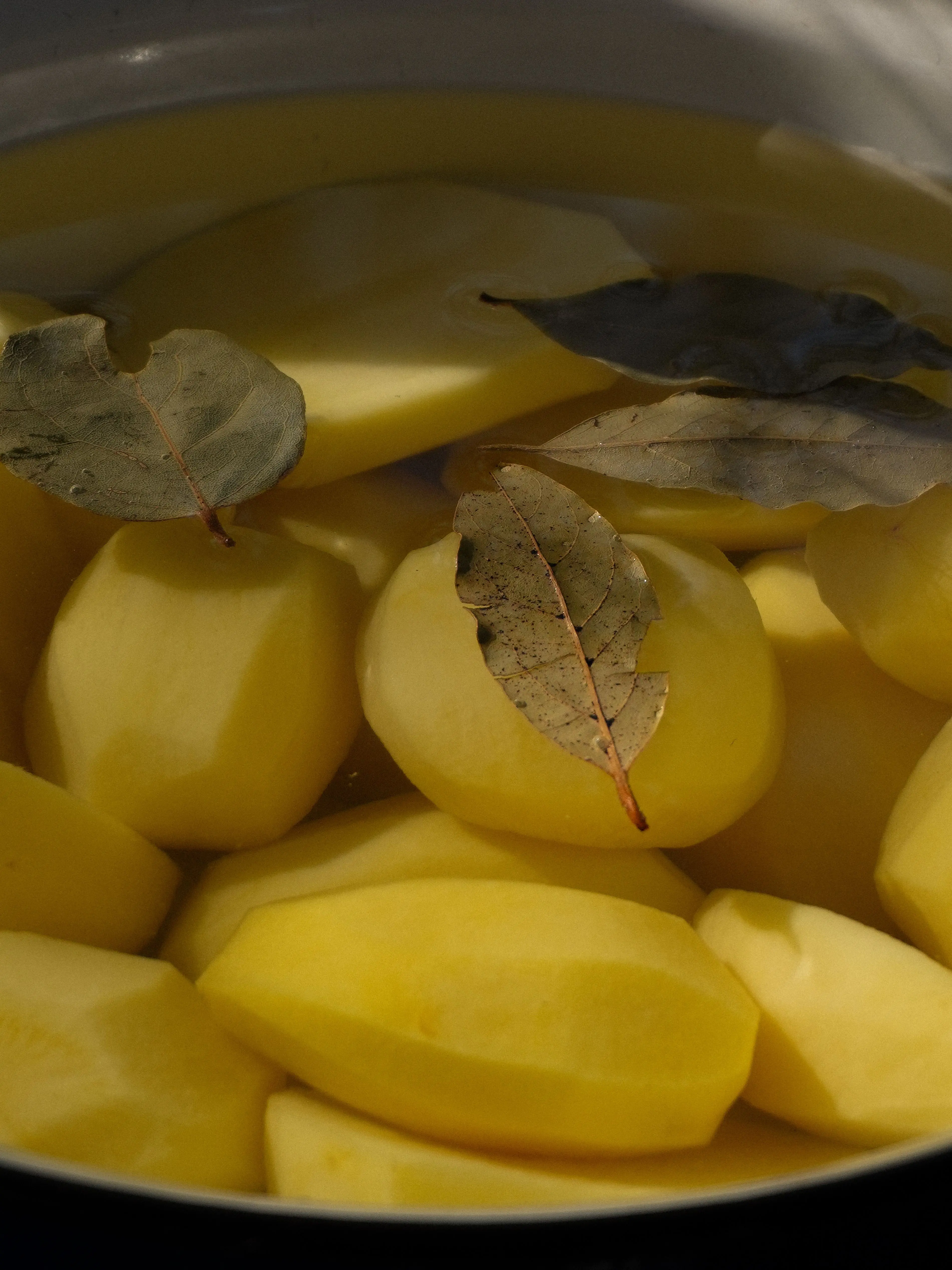 geschälte Kartoffeln kalt gesund