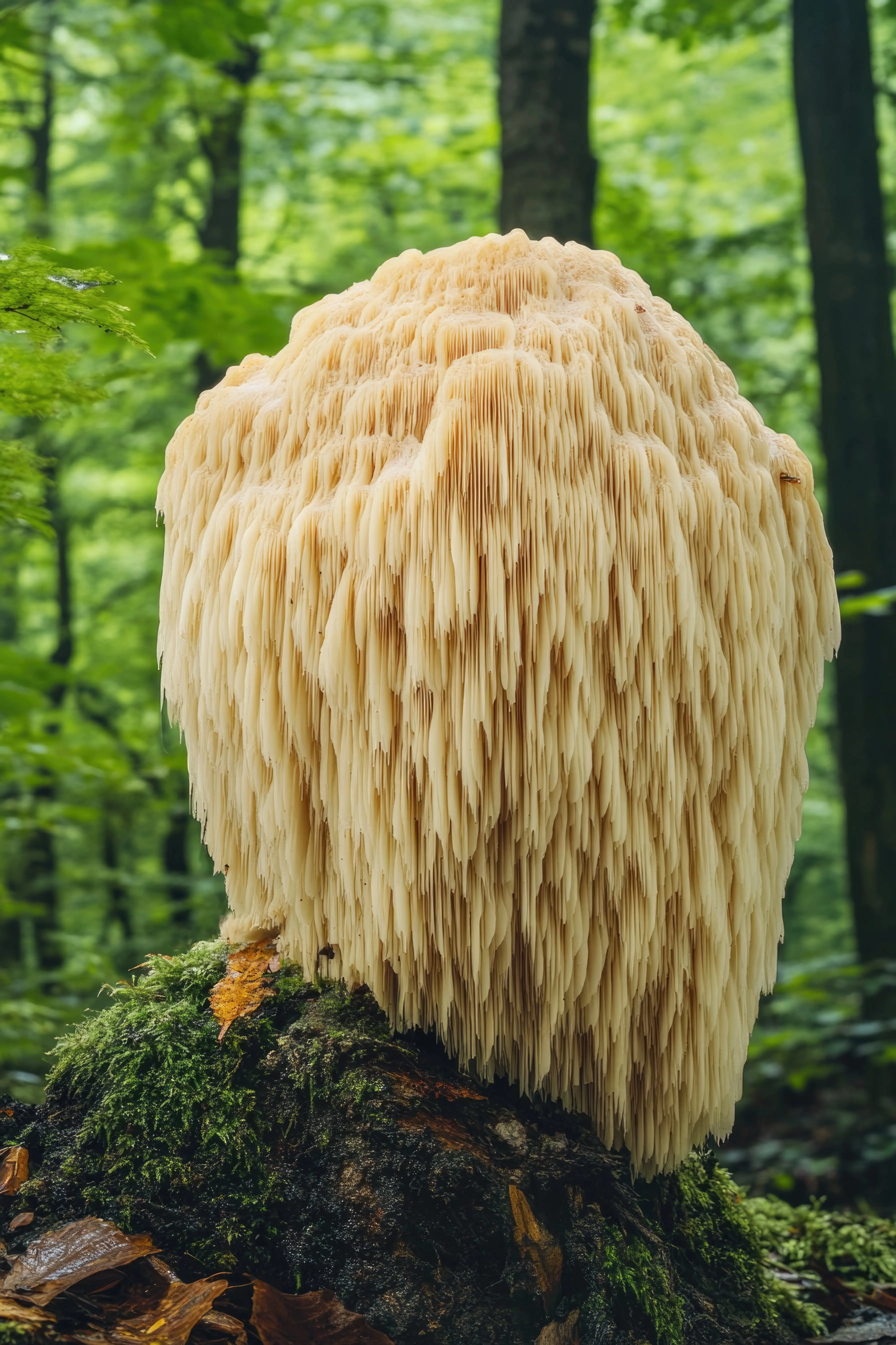 Löwenmähne Pilz