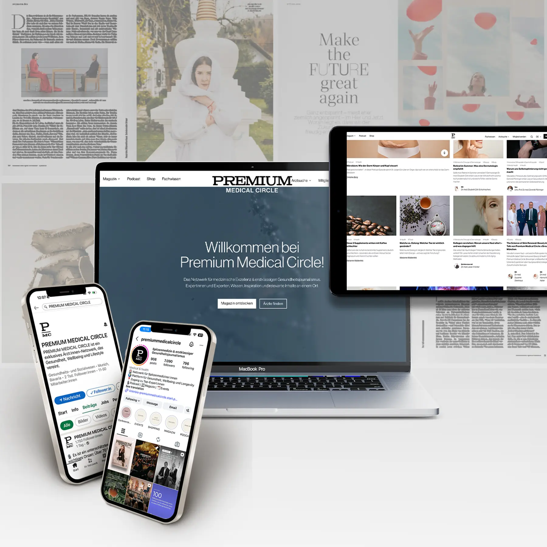 Showcase of PMC's media formats